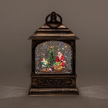 lantaarn kerstman b13.5h25.5cm bo