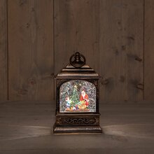 lantaarn kerstman b13.5h25.5cm bo