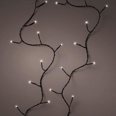 led basic tw.l300cm-40l zwart/w.wit