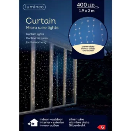 led gordijn b190h190cm trnsprnt