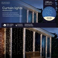 led gordijn l220b150cm-240l w.wit
