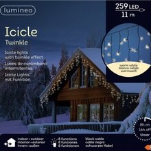 led icicle xl twinkle l11m-259l w.w