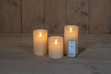 ledkaars wax+vlam+ab s3 bo ivr