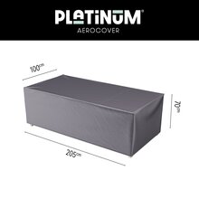 lounge bench cover 205x100xh70 anthracite