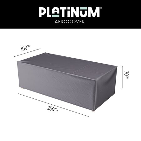 lounge bench cover 250x100xh70 anthracite