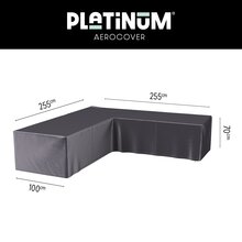 lounge cover l 255x255x100xh70 anthracite