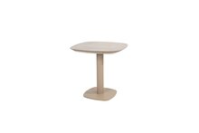 manolo dining table ceramic print latte 75x75x75 cm
