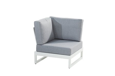 matisse mod corner w/3 cush white