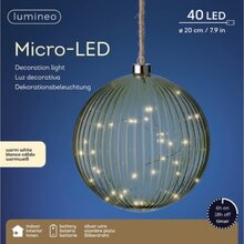 micro led bal d20cm grn/warm wit