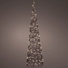 micro led cone d16h60cm zwart/wwit