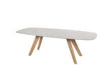 montana table base barrel teak 240x103 cm