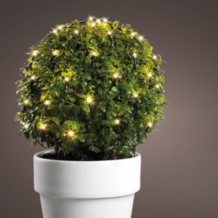led netverl buxus led d50cm-80l w.wit