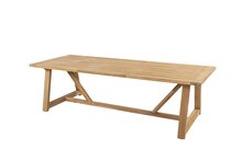 noah dining table top natural teak 260x100 cm