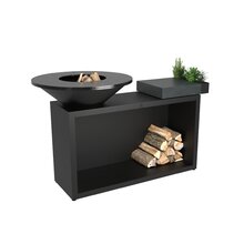 ofyr island black 85 ceramic dark grey