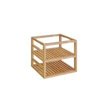 ofyr storage insert pro teak wood medium