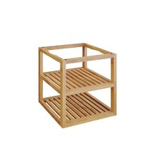 ofyr storage insert pro teak wood small