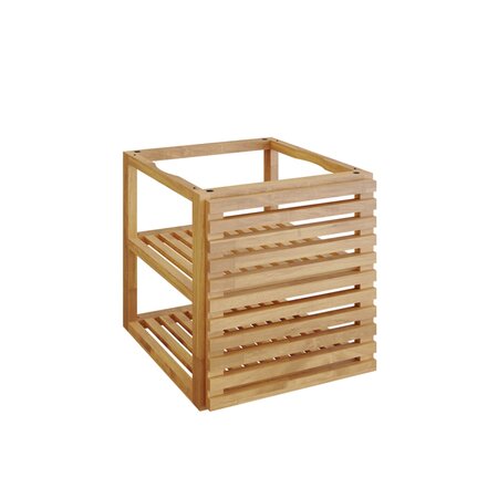 ofyr storage insert pro with 1 door teak wood small