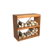 ofyr wood storage corten dressoir