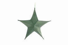 ornament stof ster d40cm groen