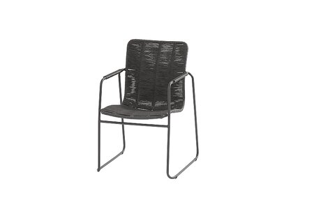 palma stacking chair anthra