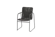 palma stacking chair anthra