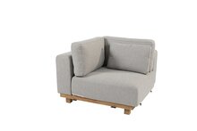 paradiso upholstery corner teak w/4 cush