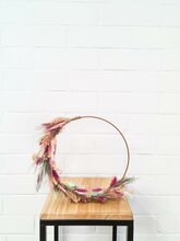 Pastel Dotty flowerhoop