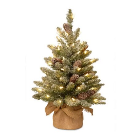 poly nordic burlap base 50led battery 91cm