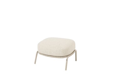 puccini footstool latte w/cush - afbeelding 1