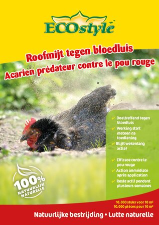 Roofmijt tegen bloedluis 5m²