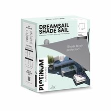 shade sail square 500x500 dreamsail/cream - afbeelding 3