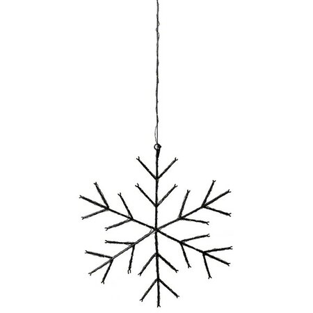 sneeuwvlok metaal 380led cw - afbeelding 1