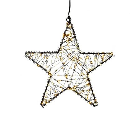 ster metaal 300led 36cm cw/ww - afbeelding 1