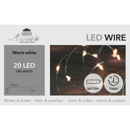 zilverdraad 20l/l1m w.wit b.o.t.